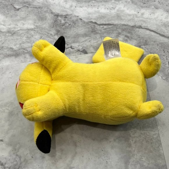 Pokemon Pikachu Sleeping Laying Plush Toy Stuffed Animal Tomy C - Picture 2 of 10